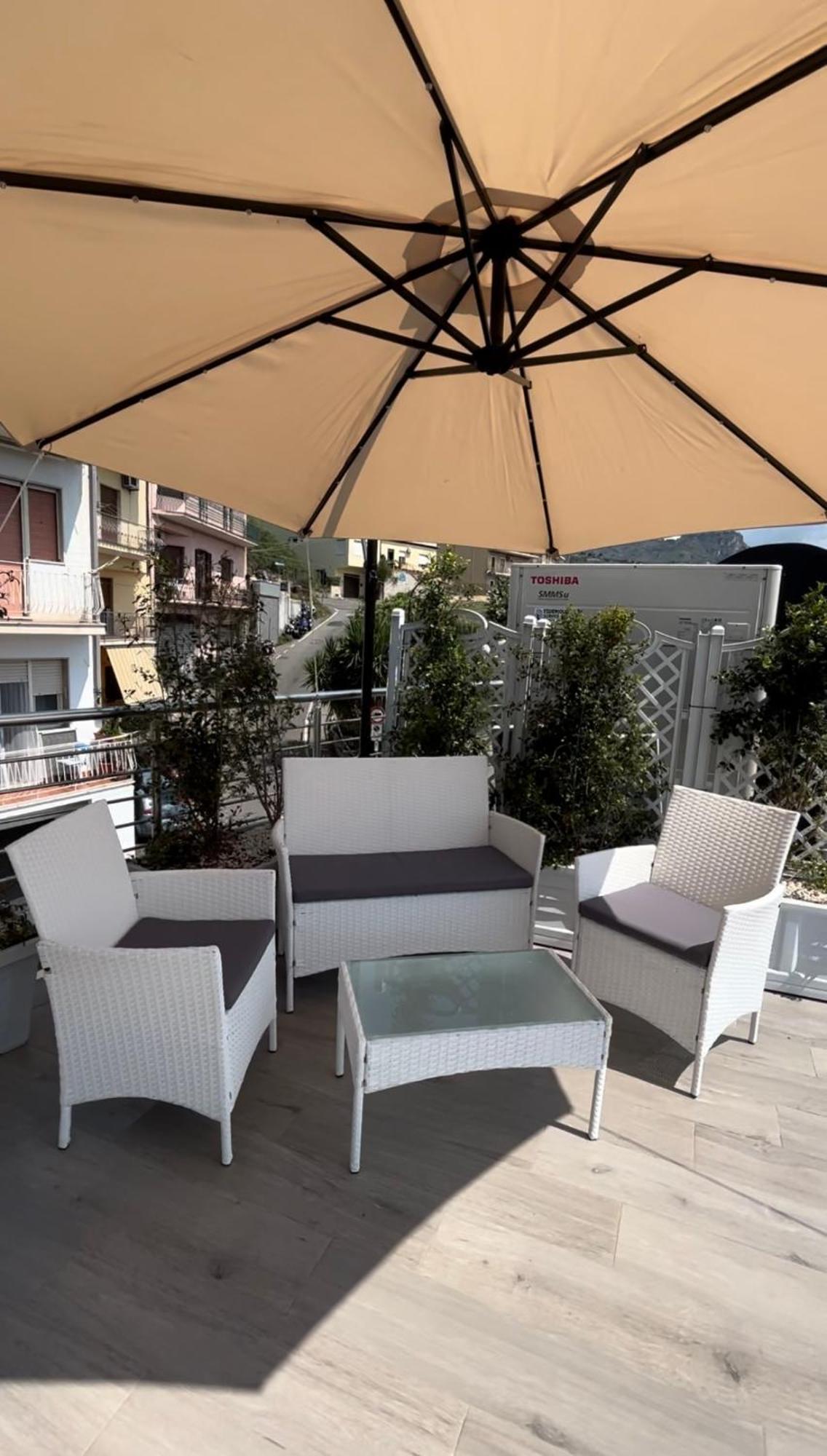 Vista Mare Apartments Giardini Naxos Luaran gambar
